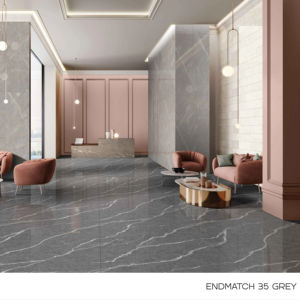 กระเบื้องพอร์ซเลนรอยัลกลอสซี่ขนาด 600x1200 มม. รูปแบบแผ่นใหญ่ พื้นผิวขัดเงาคุณภาพพรีเมียม สำหรับตกแต่งผนังและพื้นภายในและภายนอกอาคารที่ทันสมัย - Product Image 1