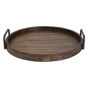 Plateau de service en bois écologique pour servir le petit-déjeuner, le café, le thé, les boissons et pour la décoration de la table. - Product Image 1