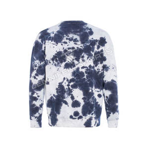 Sudadera Deportiva de Invierno para Hombre, Cuello Redondo, Estampado Tie-Dye, 100% Algodón Felpa, Manga Larga, Logotipo Personalizado OEM, Transpirable, Resistente al Viento - Product Image 2