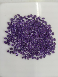 Ametista Africana Natural, Corte Pera de 5x4MM, Gema Suelta de la Mejor Calidad para Joyería - Product Image 3