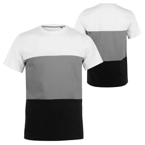 T-shirts basiques pour hommes fabriqués en usine, prix de gros, impression de logo personnalisé, dernier design de t-shirts pour hommes - Product Image 3