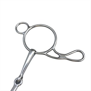 บิตม้าแบบวงแหวน บิตแบบสแนฟเฟิล บิตสำหรับฝึกม้า อุปกรณ์ฝึกขี่ม้า - Product Image 6
