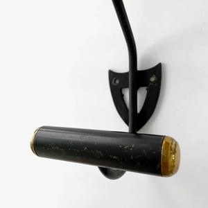 Porte-serviettes mural en acier inoxydable à double crochet résistant à la rouille pour la maison - Product Image 4