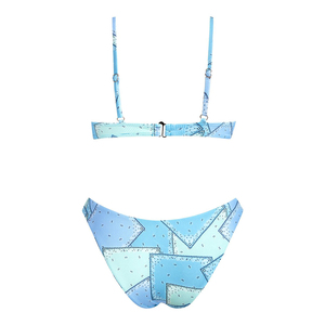 Ensemble de bikinis pour femmes à prix de gros, en Spandex/Polyester, couleurs et designs personnalisables, service OEM - Product Image 2