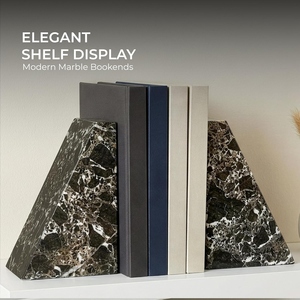 Latest INDIAN EXPORTE IE-HD-BO-994 Black Metal Bookend Set <b>Shelves</b> Modern Decorative Heavy Duty Book Stoppers Luxury Zebra - Product Image 4