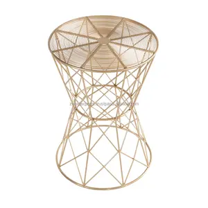 Minimalist Designer Metal Coffee <b>Table</b> Modern Home Furniture Oval Top Slim Storage Zahid Exports Big Wholesaler - Product Image 3