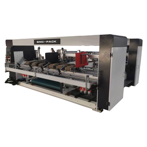 Caixa elétrica semi-automática que faz a máquina Cola quente/fria do derretimento para o cartão ondulado-Projeto Labor-Saving de alta precisão - Product Image 1