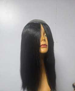 Light <b>Brown</b> Brazilian Remy Human Hair Topper for Women High Density 150% Tangle Free 20 Inches <b>Medium</b> Length Glueless for Base - Product Image 4