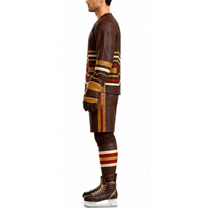Tenue de hockey sur glace pour hommes, vêtements d'équipe athlétiques durables avec ajustement flexible pour l'entraînement, la compétition et les événements - Product Image 5
