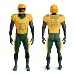 Nueva Llegada 2025: Camiseta de Fútbol Americano para Hombre, Diseño Nuevo, Tallas Grandes, Servicio de Uniformes Personalizables OEM - Product Image 4