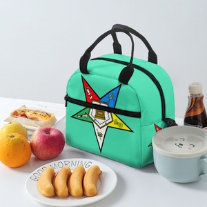 Bolsa de Almuerzo para Mujer, Impresión Bajo Demanda, Bolsa de Comida Portátil, Bolsa de Picnic Aislada y Compacta para Dama - Product Image 3