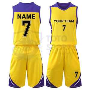 Meilleur service, design professionnel, respirant, sans manches, léger, confortable, prix raisonnable, vêtements de sport, uniforme de basket-ball - Product Image 2