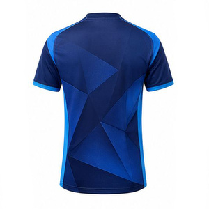 2026 Customizable Front <b>Soccer</b> Jersey Printed Name Number High Quality Breathable Eco-Friendly Quick Dry Short Sleeve Football - Product Image 2