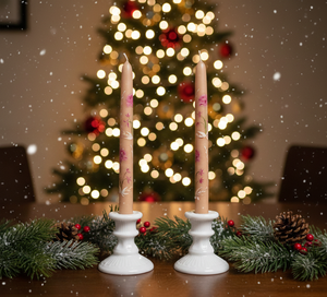 Velas Votivas Cónicas Hechas a Mano de Primera Calidad, sin Llama, para Navidad, San Valentín, Halloween, Decoración del Hogar, Ambiente Minimalista de Oficina - Product Image 2