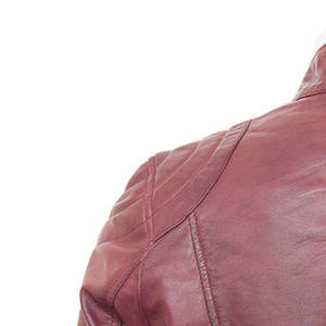 Blouson en cuir de vachette pour homme, style urbain, col montant, fait main, haute qualité, vêtement personnalisé, très vendu - Product Image 4