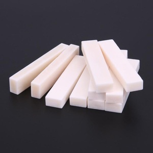 Núcleos y surcos de guitarra de hueso de búfalo ecológicos de ILAHI, pulidos, cuadrados, de alta calidad - Product Image 3