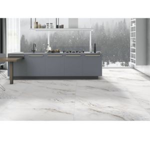 Carreaux muraux en porcelaine émaillée sculptée, grand format 600x1200, texture luxueuse pour les murs intérieurs des propriétés commerciales - Product Image 3