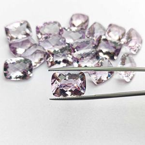 6x8mm à 10x14mm Naturel Rose Améthyste Coussin Checker Cut Pierre Personnaliser En Gros Pierres Précieuses En Vrac De Fabricant Vérifié - Product Image 4