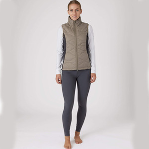 Chaqueta de Plumón Gruesa y Cálida con Cuello Alto para Invierno, Chaleco de Plumón para Mujer, Personalización OEM - Product Image 4