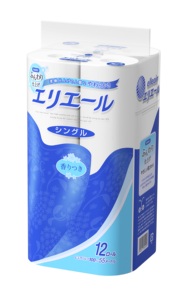 Papier toilette japonais écologique de qualité supérieure Elleair, rouleau jumbo, excellent rapport qualité-prix - Product Image 2