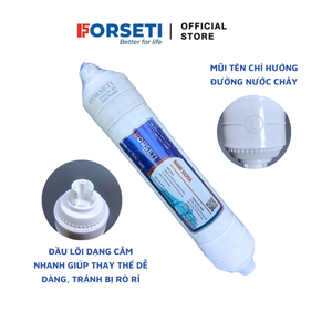Cartouche de filtre à eau domestique par osmose inverse du fabricant, en coton PP et bloc de carbone Forseti ondulé, prix abordable - Product Image 2