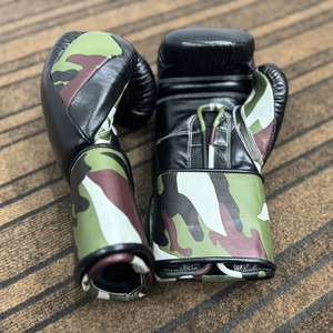 Guantes de Boxeo Profesionales de Piel de Vacuno Genuina para Entrenamiento y Sparring, con Logotipo Personalizado, Marca Privada OEM, Estilo Winning - Product Image 1