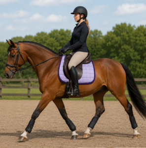 Almohadilla para Silla de Montar a Caballo Semiforrada con Ribete de Piel Sintética, Venta al Por Mayor |   Funda de Silla de Montar Ecuestre Absorbente de Impactos |   Equitación - Product Image 5