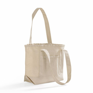 Bolsa de Mano Tipo Tote, Tejida, de Poliéster/Algodón, Ecológica, Moderna, Ajustable, Resistente al Agua - Product Image 6