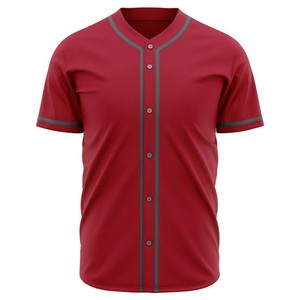 Camiseta de Béisbol Personalizada con Serigrafía y Bordado 3D, Uniforme de Béisbol y Sóftbol Personalizable, Transpirable, Unisex - Product Image 1