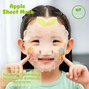 Masque hydratant en feuille de pomme Petal For Kids - Product Image 2