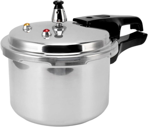 Cuisinière à pression classique, grande capacité, construction durable en acier inoxydable, système de sécurité avancé, technologie de cuisson rapide, gaz - Product Image 1