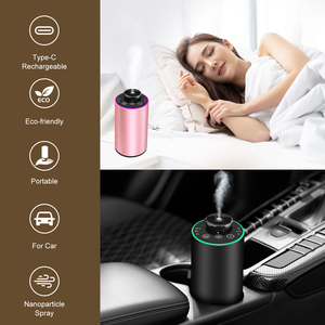 Diffuseur intelligent sans eau à nébulisation, rechargeable par USB, pour huiles essentielles pures, avec lumières LED, modèle 2025, le plus récent, portable pour la maison - Product Image 5