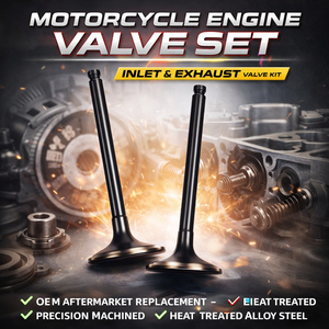 Juego de Válvulas para Motocicleta CBZ |   Conjunto de Válvulas de Admisión y Escape del Motor |   Repuesto de Posventa - Product Image 2