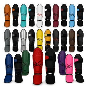 Protège-tibias Muay Thai et Kickboxing à Marque Privée Acceptée – Protection des Jambes pour l'Entraînement, le Sparring et les Sports de Combat - Product Image 1