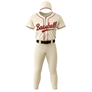 Nuevo Uniforme de Béisbol Transpirable de Poliéster 100% a Precio Razonable, Unisex, Hecho en Pakistán, de la Mejor Calidad, Color Personalizado al por Mayor - Product Image 1