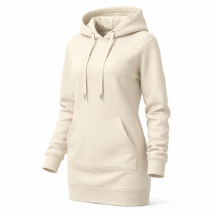 Sudaderas con Capucha de Invierno Personalizadas al por Mayor, 100% Algodón para Mujer, Logotipo Frontal y Servicio OEM - Product Image 3