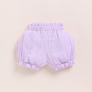 Lilac Organic <b>Muslin</b> Frill Top Set Premium Quality <b>Baby</b> Clothing - Product Image 5