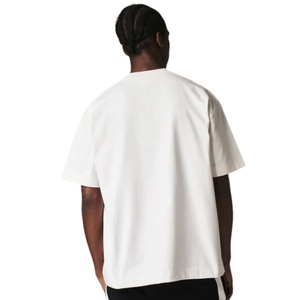 Men Super Heavyweight Blank T Shirt <b>Neutral</b> Oversized Cotton Short Sleeve Crew Neck Casual Plain Tee OEM - Product Image 6