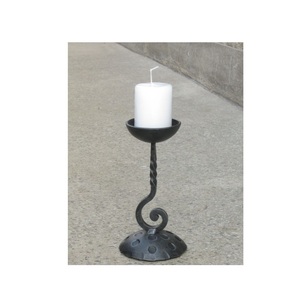 Lanterne à bougie élégante en métal avec support décoratif en fer pour centres de table, mariages, réceptions et maisons - Product Image 6