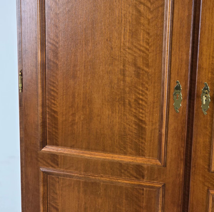 Armoire de rangement en bois massif de manguier, style double porte, finition antique naturelle, pour la maison, le salon, la chambre à coucher - Product Image 3