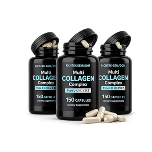 Capsules de peptides de collagène multiples, approvisionnement en vrac OEM pour la distribution mondiale - Product Image 3