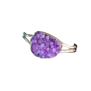 Agat druzy、チタンブルーdruzy drusyアメジストカボション中国製 - Product Image 2