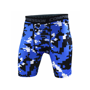 Shorts de compression pour homme, noir et rouge, séchage rapide, taille élastique, sportifs, en toile tricotée, avec cordon de serrage, mi-longs, 100% coton - Product Image 6