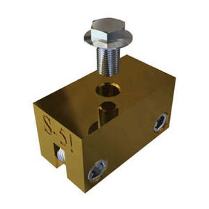 ¡S-5! Mini abrazaderas de fijación de latón para techos de cobre- - Product Image 1