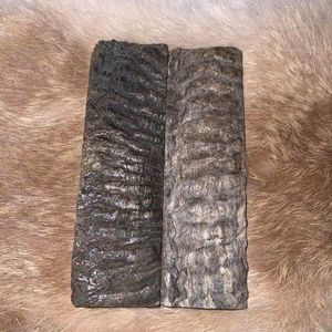 Empuñaduras de Cuchillo Hechas a Mano con Cuerno de Carnero Fósil Natural, Duraderas, para Regalo Empresarial - Product Image 2