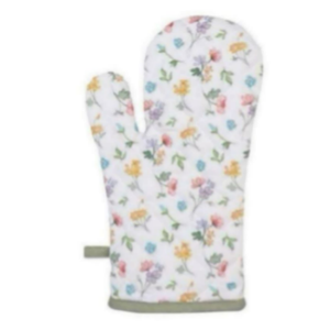 Custom Printed Durable Cotton Oven Mitt Set Soft Heat-Resistant Oven Safe Baking Kitchen Cooking Gloves Eco-Friendly Reusable - Product Image 2