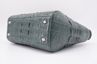 Sac à main pour femme Luxali en cuir véritable, forme enveloppe, imperméable, écologique, durable, fermeture à glissière