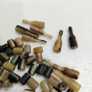 Cuentas de Cuerno de Toro y Buey Multicolores Ecológicas Premium, Negras Naturales, Hechas a Mano, Suministros Modernos a Precio Económico - Product Image 1