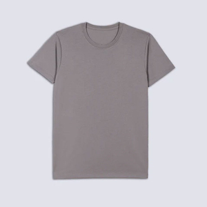 เสื้อยืดผู้ชายผ้าฝ้ายเรียบสีพื้นลำลองแขนสั้นสไตล์สตรีทแวร์ฤดูร้อนเสื้อยืดพื้นฐานใส่สบายผ้าฝ้ายนุ่ม - Product Image 3