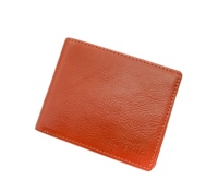 [Obral] Dompet Kartu ID Pria Kulit Sapi Castello Buatan Tangan Kualitas Terbaik RFID Warna Oranye Hijau Zaitun Stok Terbatas MOQ Rendah